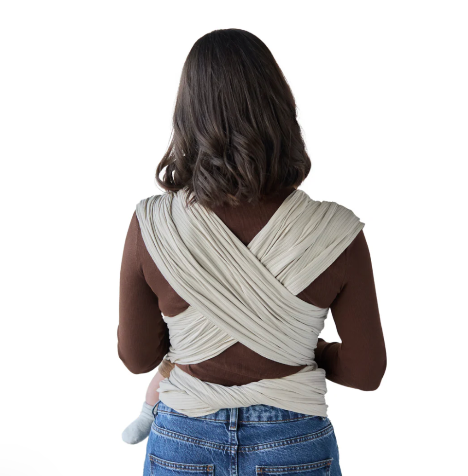 Fascia porta-bebè in cotone biologico, velluto a coste