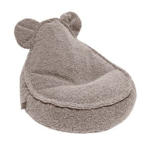 Meow Baby Sako Teddy Bean Bag Teddy Light Grey - Hola BB