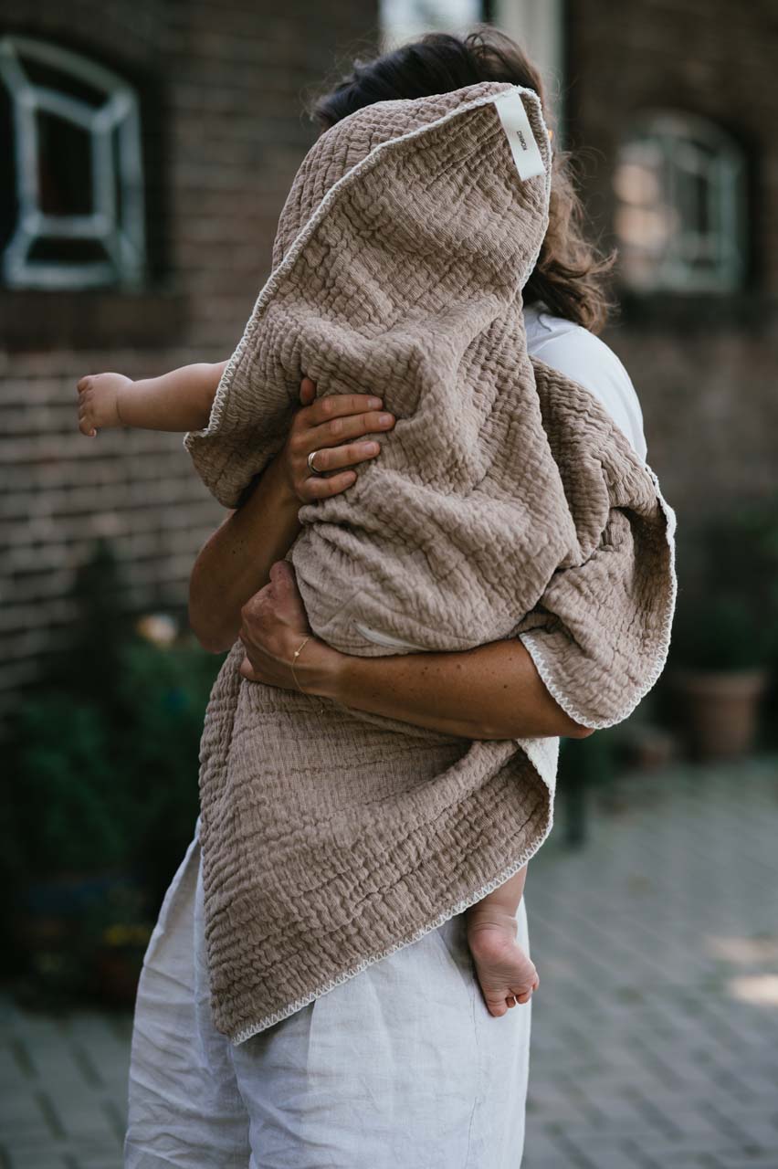 Wikkelhanddoek teddy Rivoli
