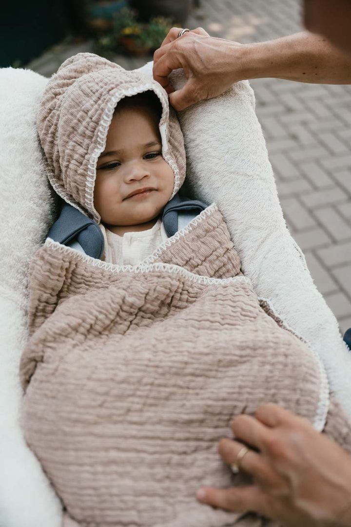 Wikkelhanddoek teddy Rivoli