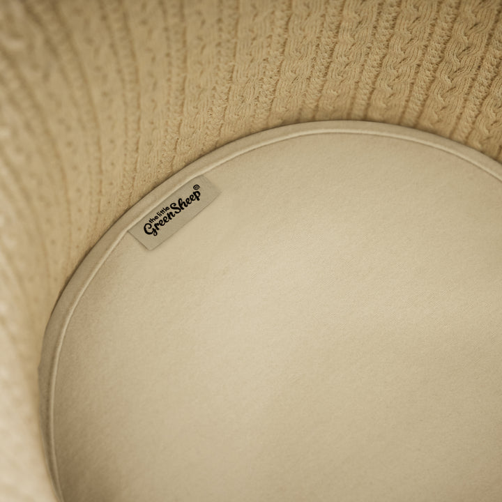 Organiczny ochraniacz materaca do kosza Mojżesza