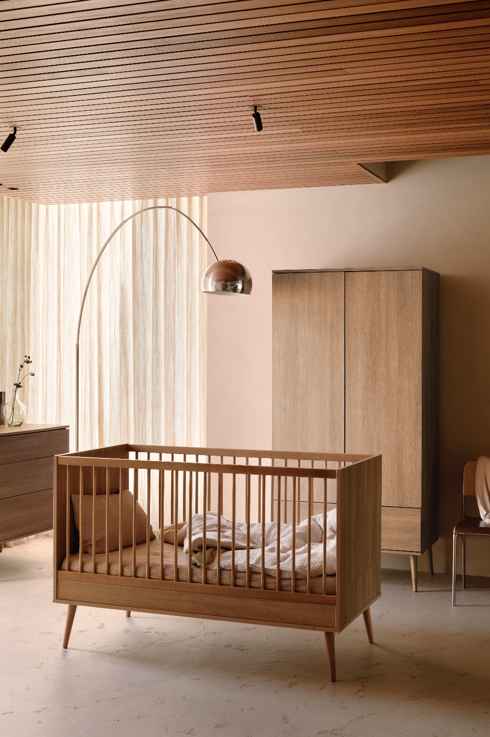 Voksesengen Flow - 140 x 70 cm - Honey Ash