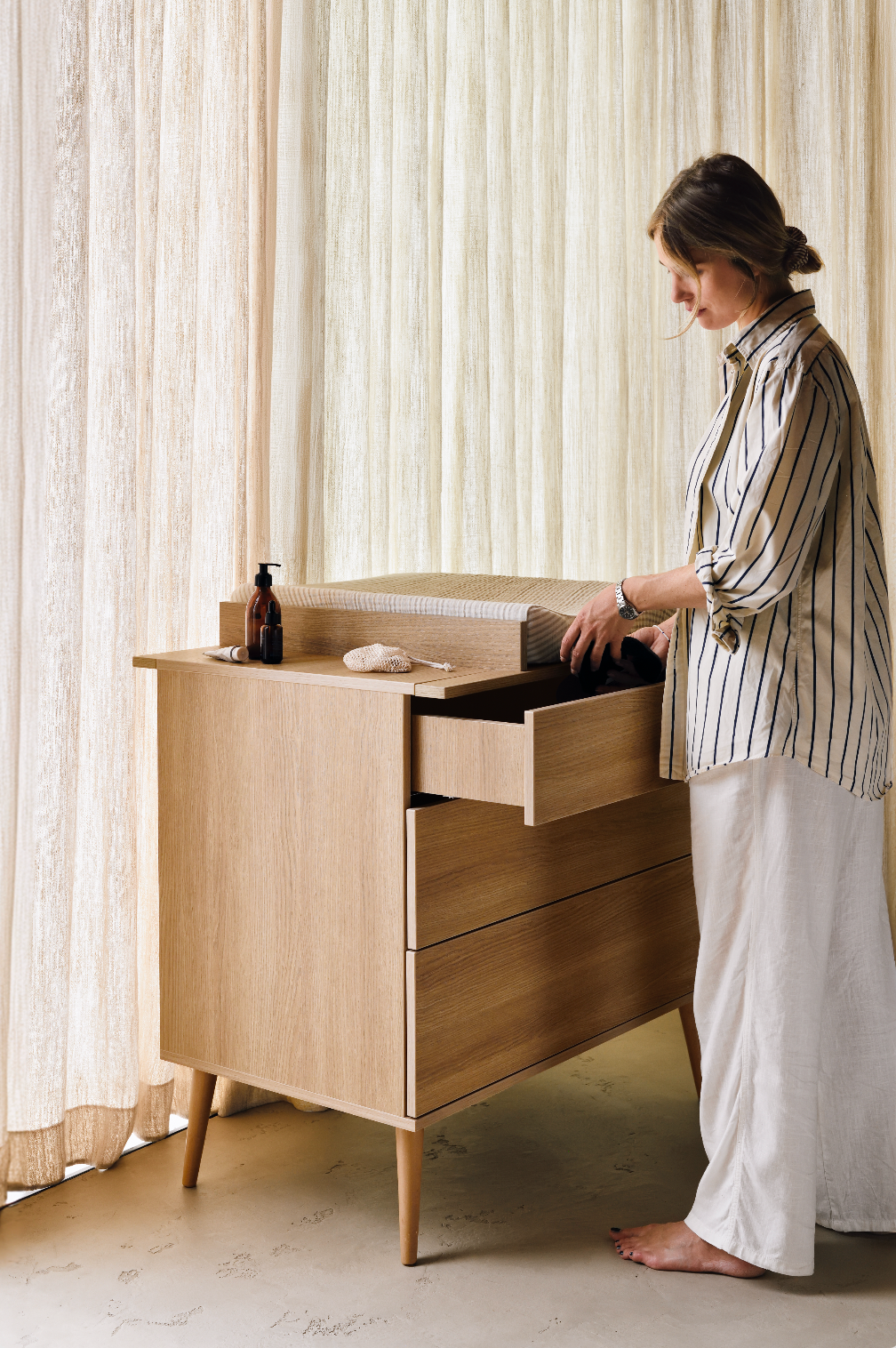 Flow Commode Extensie - Honey Ash