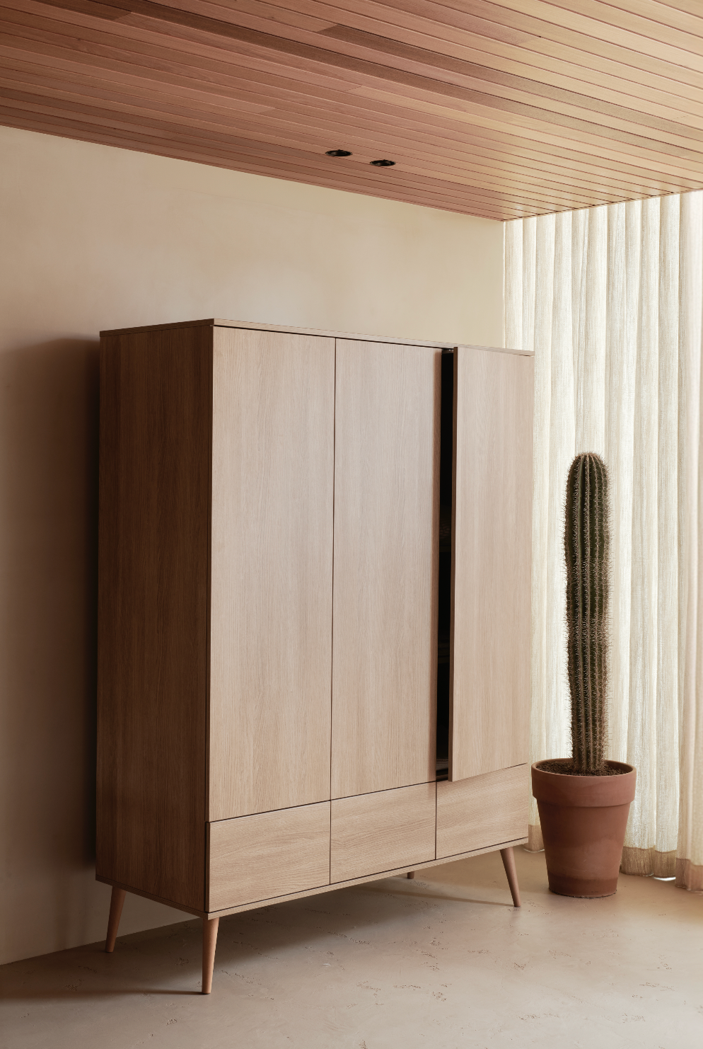 Flow Gardırop XL - Honey Ash