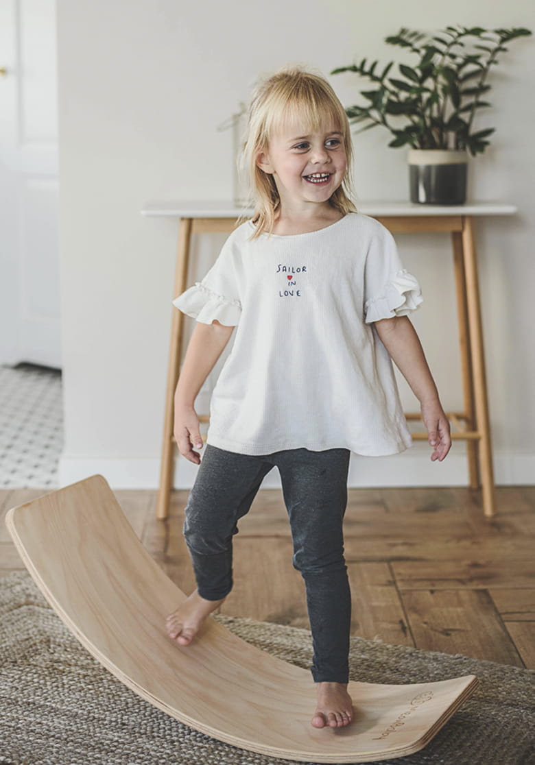 Meow Baby Wooden Balance Board  - Hola BB