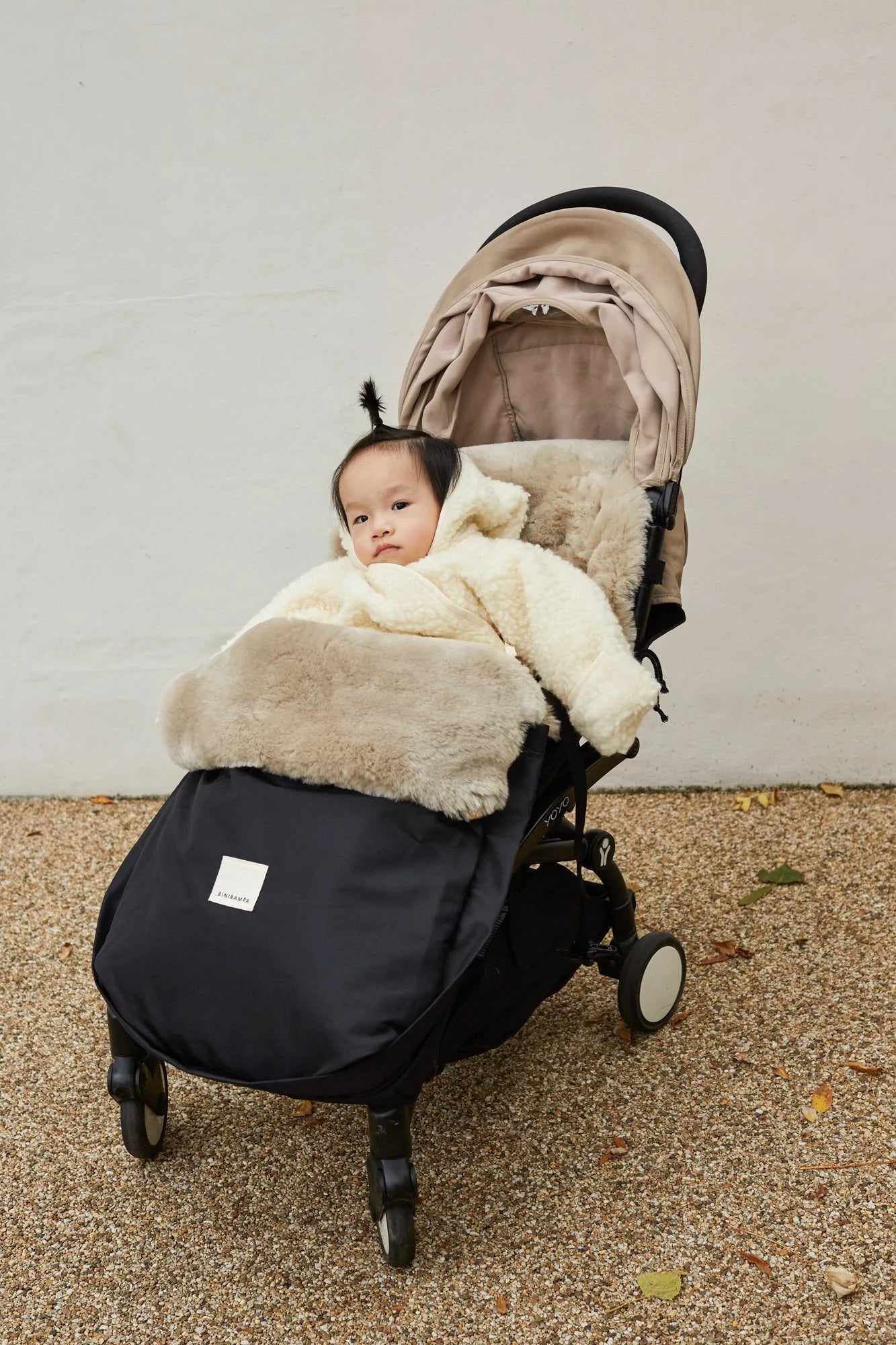 BINIBAMBA Sheepskin Puffmuff  - Hola BB