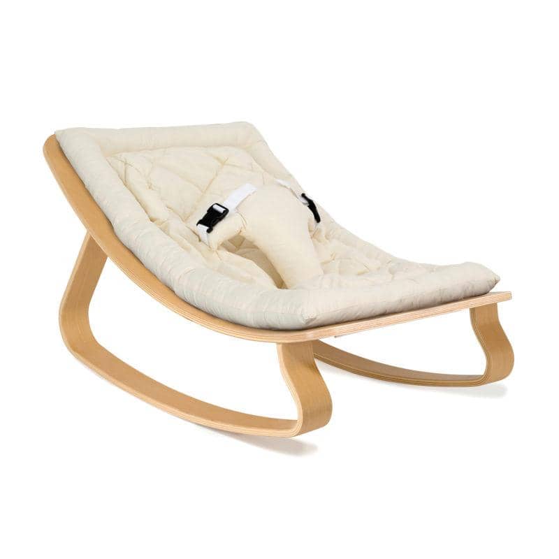 Charlie Crane LEVO Rocker Beech Organic white - Hola BB