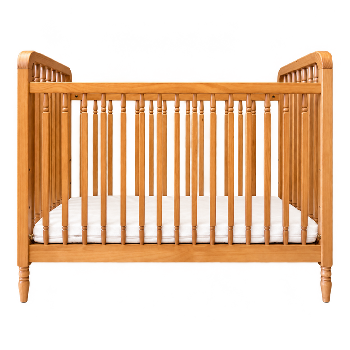 Heritage Vintage Babybett mit Junior-Seitengitter - Honey