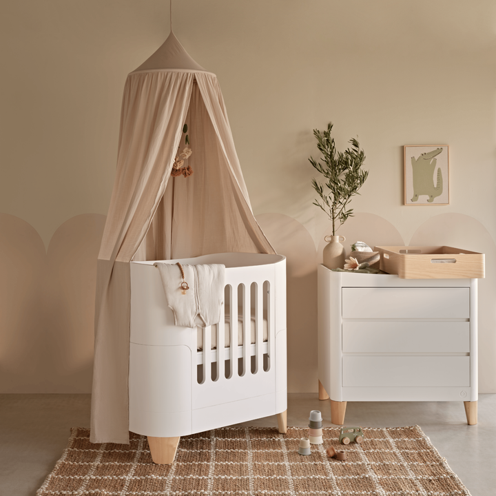 Ciel de lit en mousseline Maia