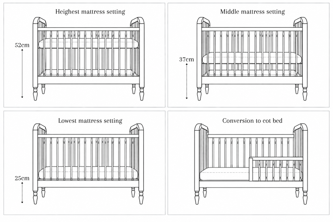 Heritage in Walnuss - komplettes Zimmer-Bundle - Mix & Match*
