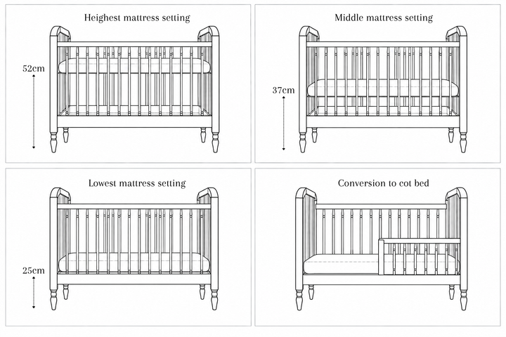 Heritage in Walnuss - komplettes Zimmer-Bundle - Mix & Match*