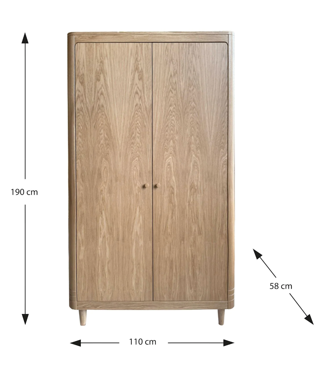 Natuurlijke Garderobe - Eiken