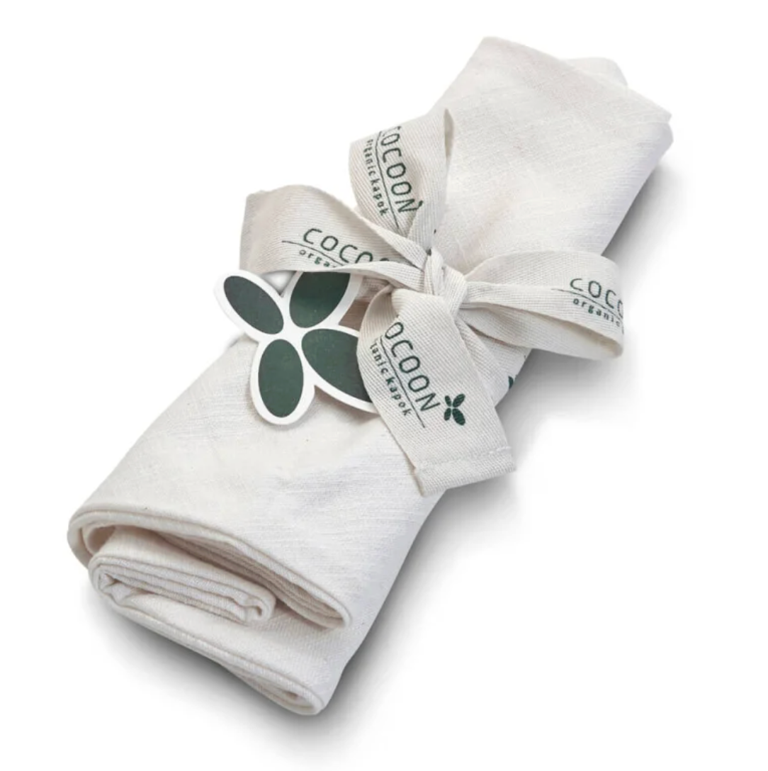 Organiczny Pokrowiec na Poduszkę do Karmienia z Kapoku