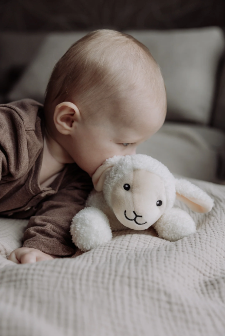 Rosie - Herzschlag-Kuscheltuch