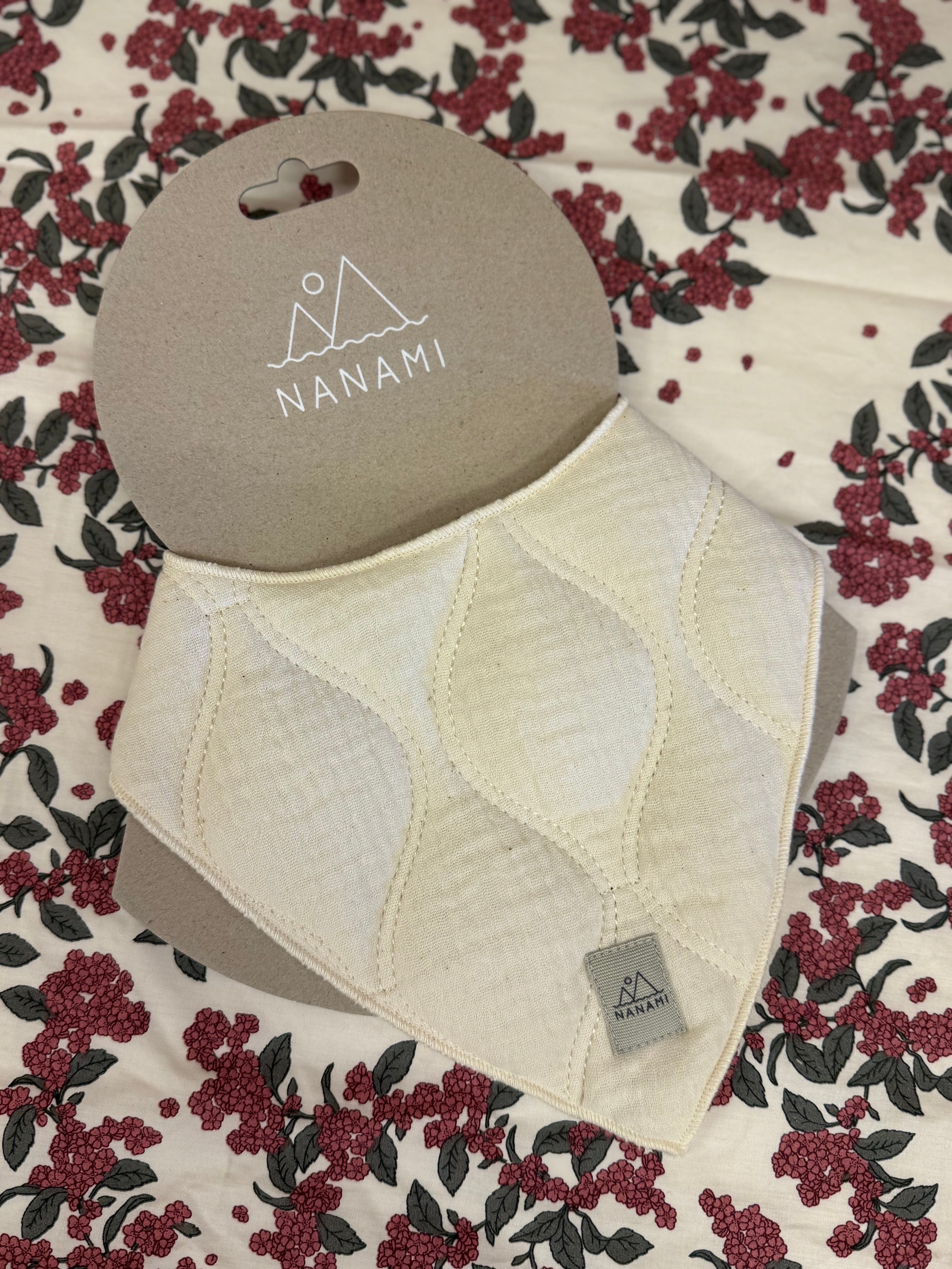 Нагрудник-бандана - хлопковая волна