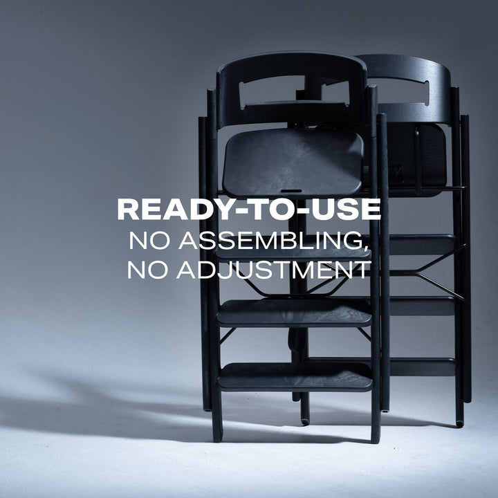 KAOS KLAPP® high chair - Wood