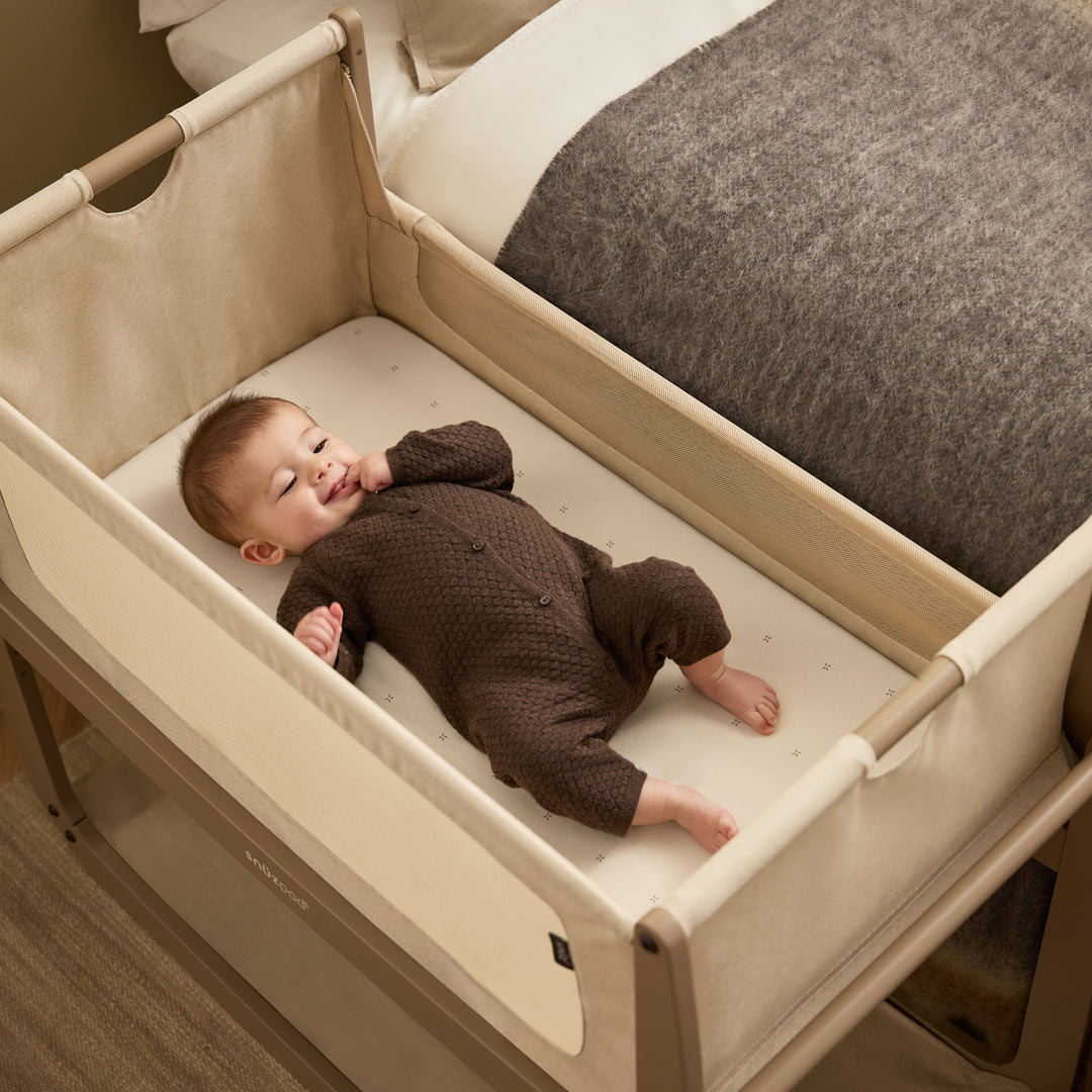 2 pack fitted sheets - Snuzpod & Crib