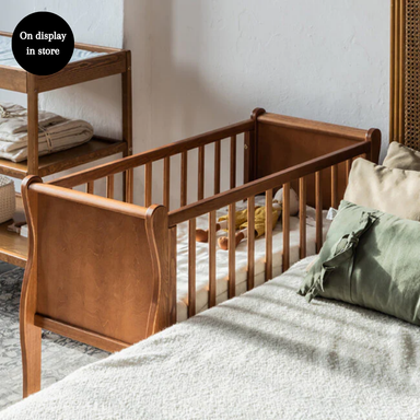 Woodies Noble Mini Crib 90x40cm - Vintage - Second chance  - Hola BB