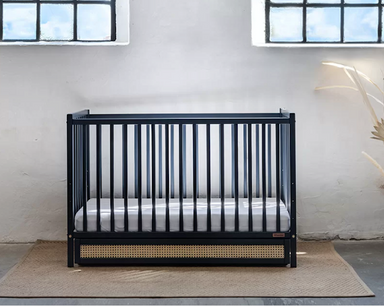 Woodies Boho Vintage Cot - Anthracite  - Hola BB