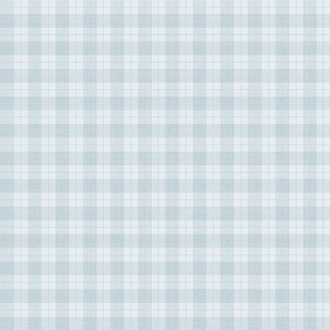 Summer Gray Kontroller Checks Wallpaper blue checks - Hola BB