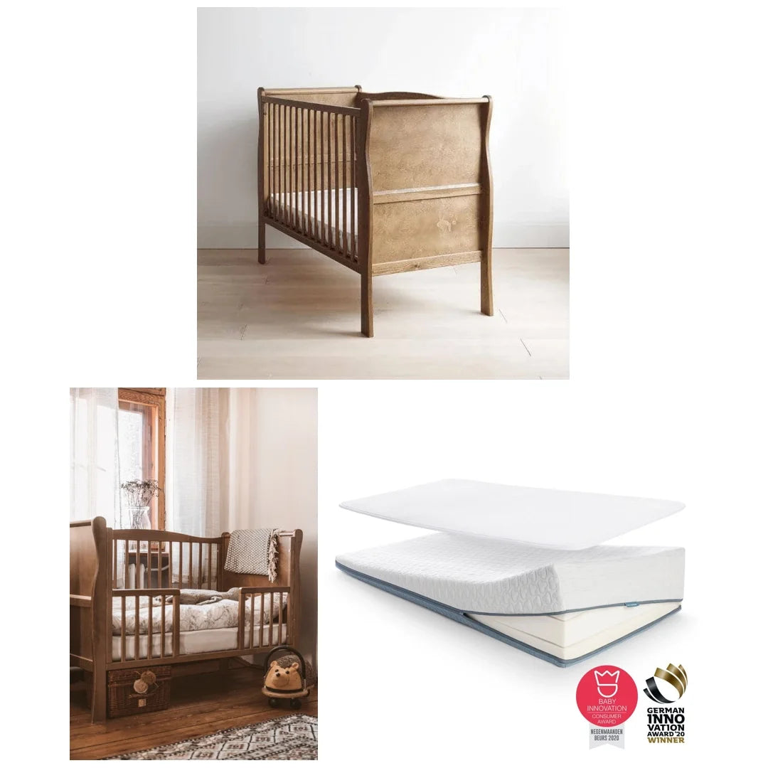 Noble Cot + Day Bed Side + Aerosleep Mattress
