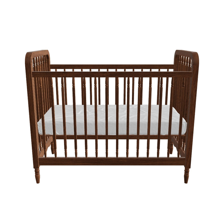 Heritage Vintage Babybett + Kleinkind-Schutzgitter - Walnuss