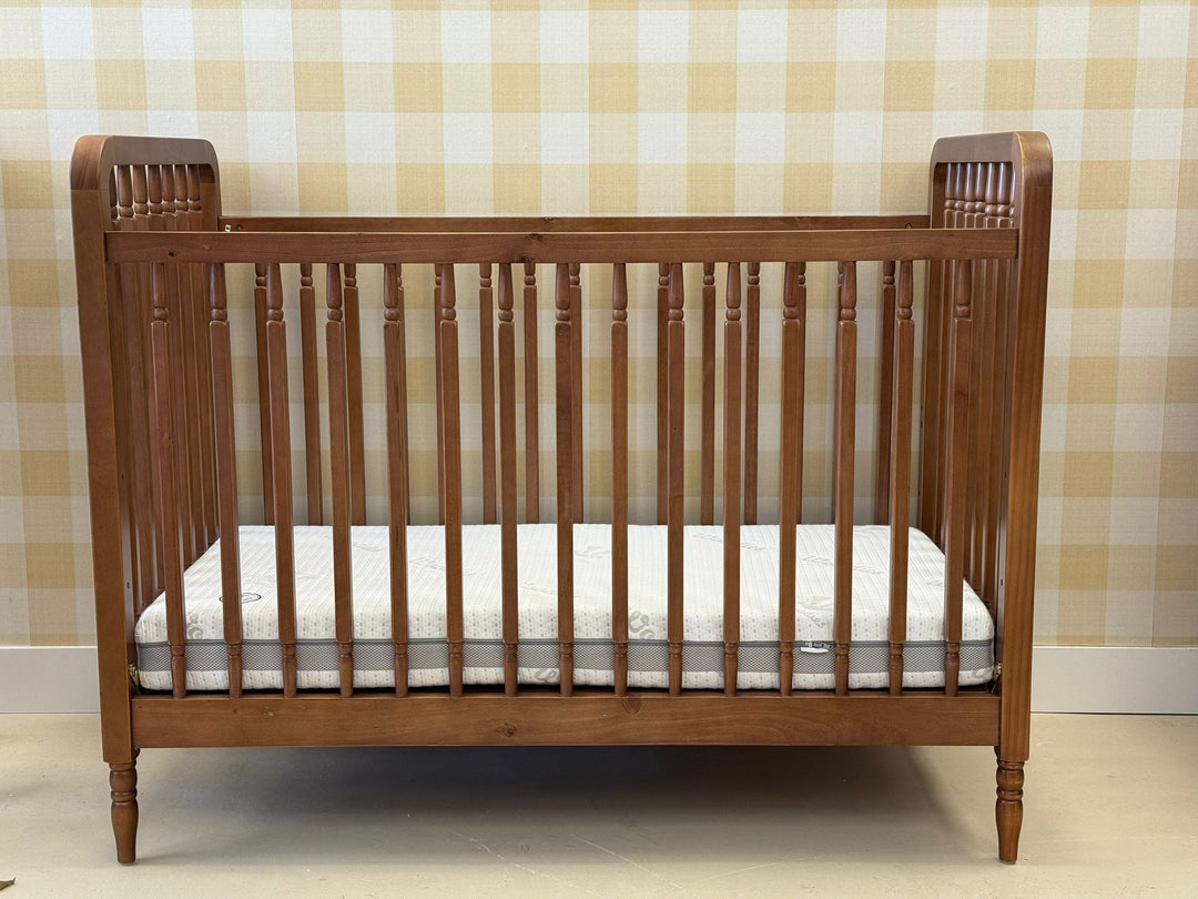 Heritage Vintage Babybett + Kleinkind-Schutzgitter - Walnuss