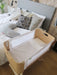 Bednest Bedside crib - including natural mattress  - Hola BB