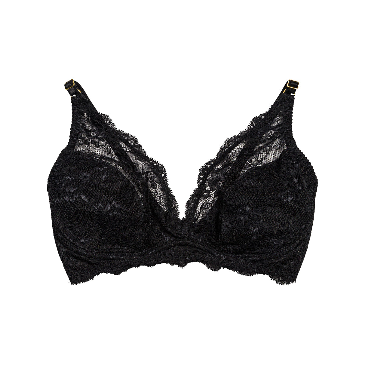 Miracle Makers Lace Bralette - Black  - Hola BB