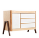 Gaia Baby Hera Dresser - Natural Ash / Walnut  - Hola BB