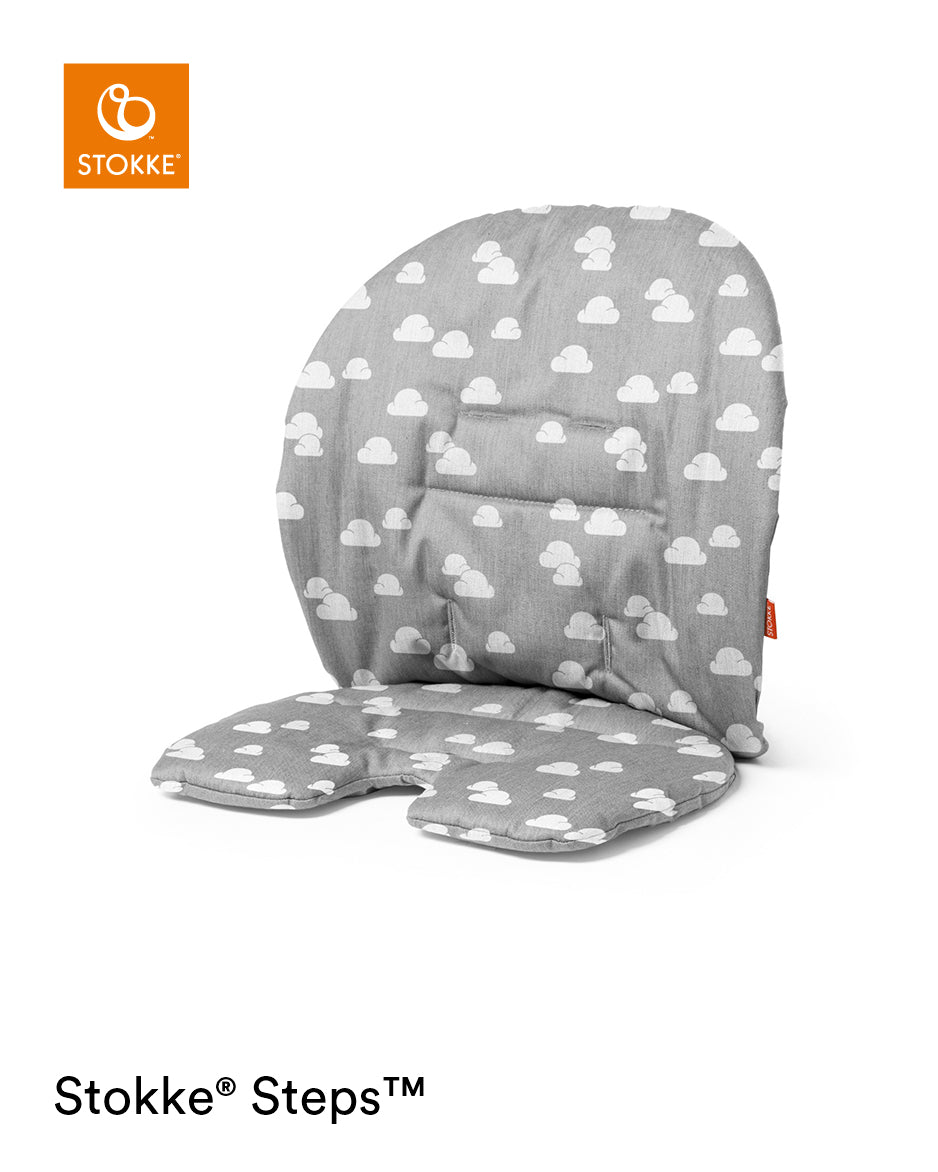 Stokke Steps™ Baby Set Cushion Grey Clouds - Hola BB