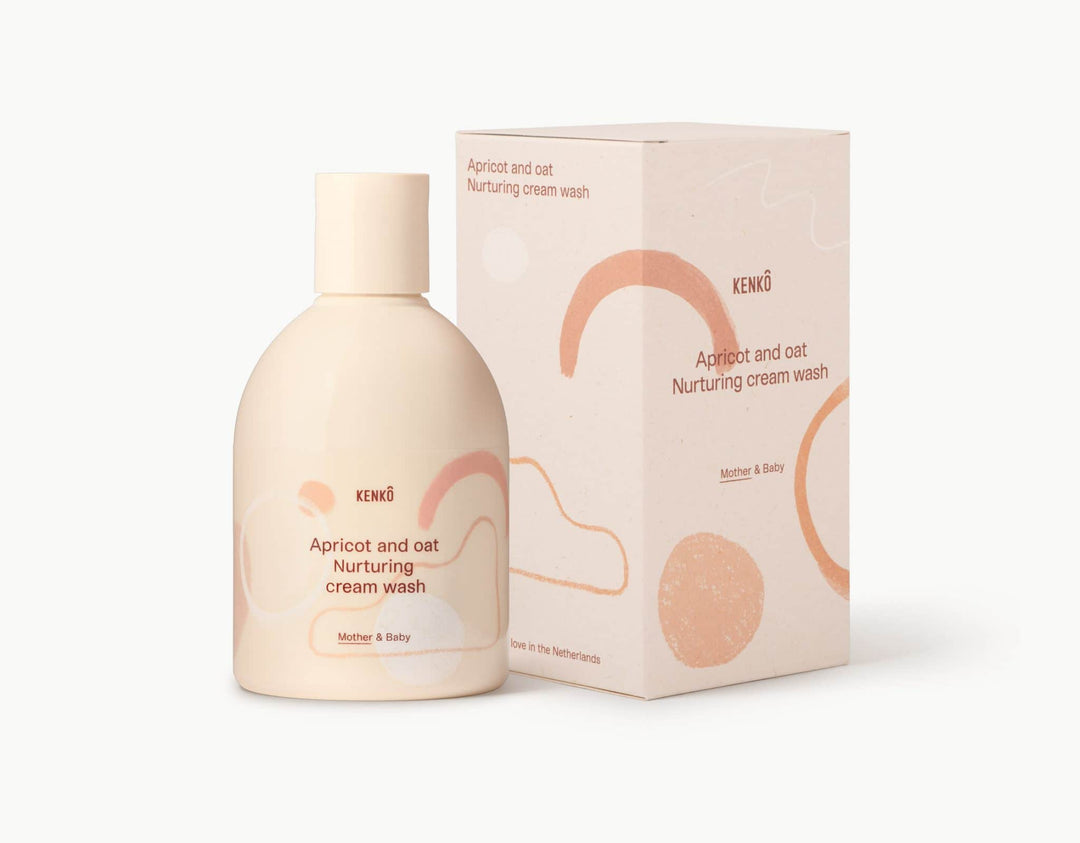 Kenko Apricot and Oat Nurturing cream wash - Hola BB