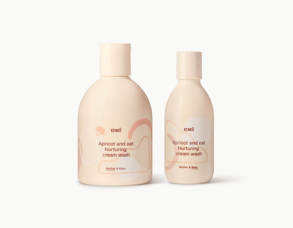 Kenko Apricot and Oat Nurturing cream wash - Hola BB
