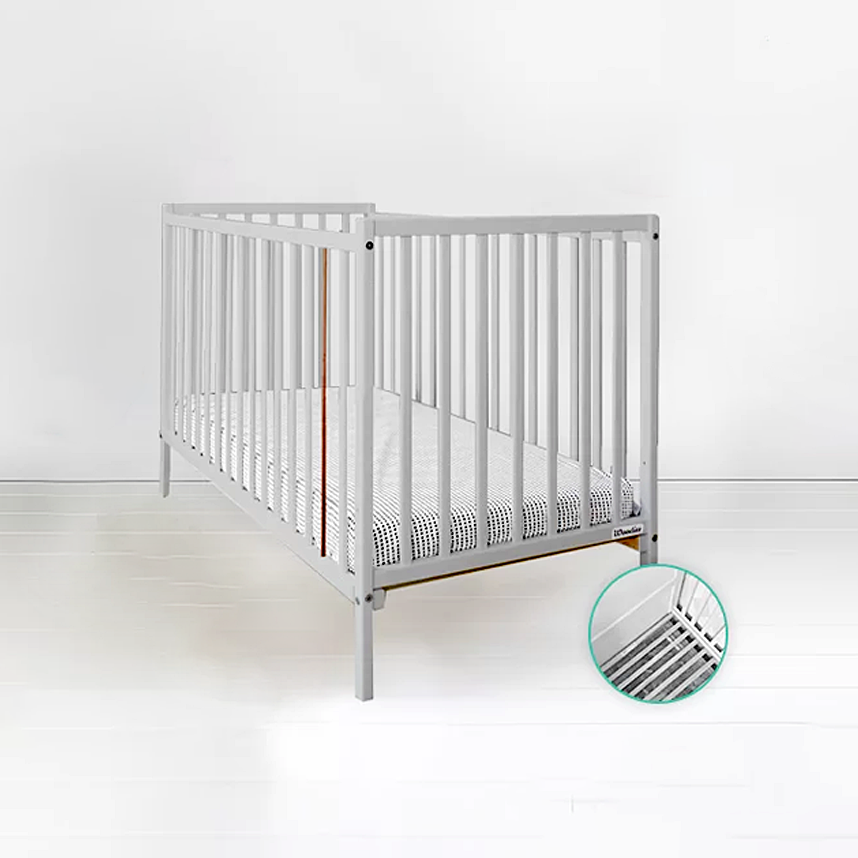 Woodies Stardust Cot - Grey  - Hola BB